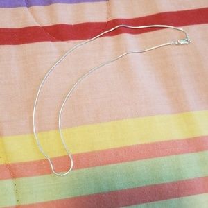 Sterling silver snake chain - 16 inches